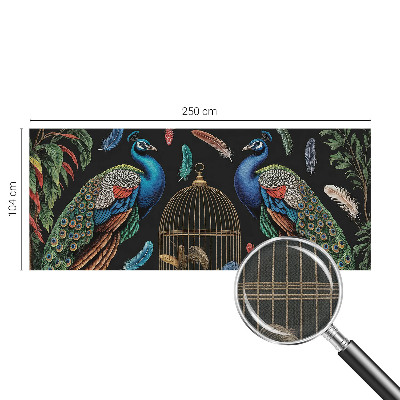 Fototapetas vaiko kambariui Egzotinės pūkelės