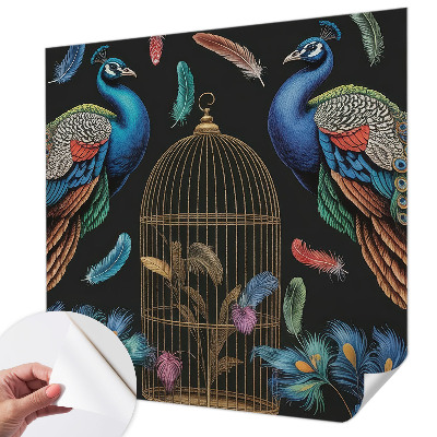 Fototapetas vaiko kambariui Egzotinės pūkelės