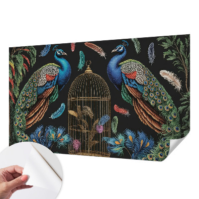 Fototapetas vaiko kambariui Egzotinės pūkelės