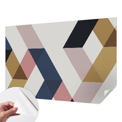 3D fototapetas sienoms Spalvingas rombas