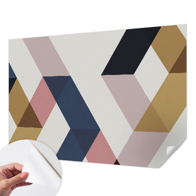 3D fototapetas sienoms Spalvingas rombas