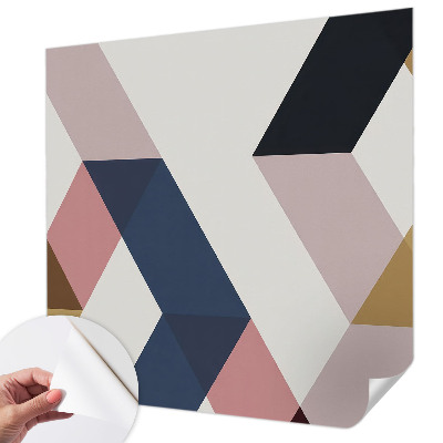 3D fototapetas sienoms Spalvingas rombas