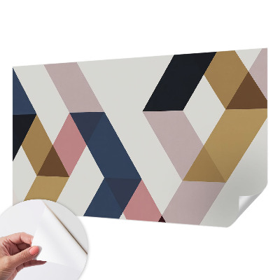 3D fototapetas sienoms Spalvingas rombas