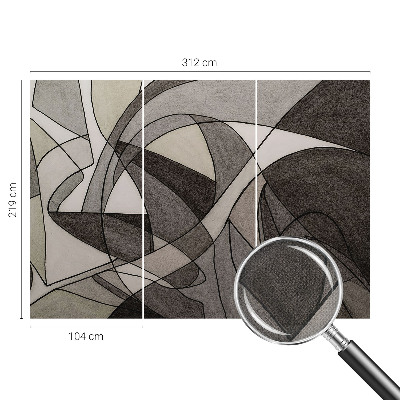 Fototapetas vaikams su geometrine abstrakcija