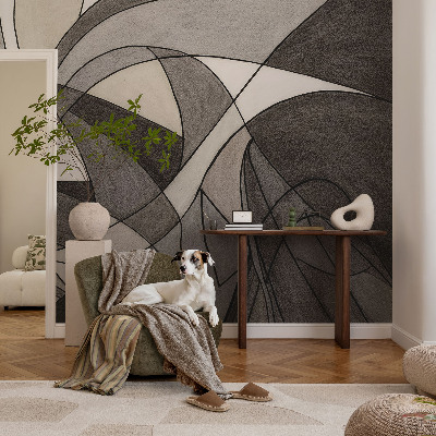 Fototapetas vaikams su geometrine abstrakcija