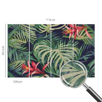 3D fototapetas su egzotišku sodintuvu