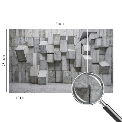 Tapetai Betono blokeliai