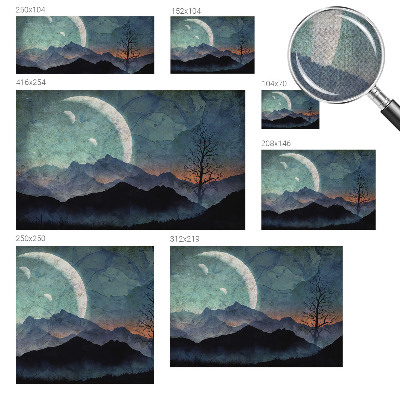 Fototapetai Natlandskab