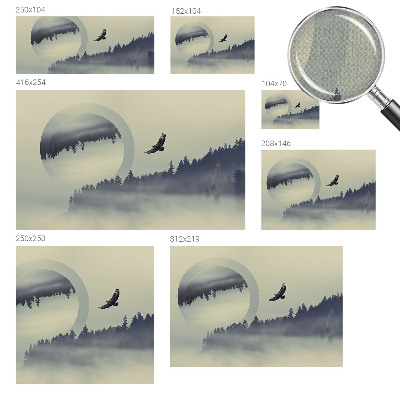 Savaime lipnus fototapetas Skovlandskabas