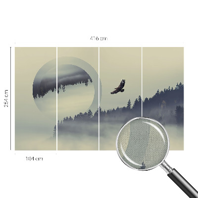 Savaime lipnus fototapetas Skovlandskabas