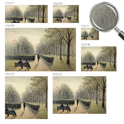 3D fototapetas sienoms Parkfredas