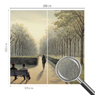 3D fototapetas sienoms Parkfredas