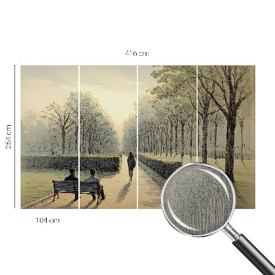 3D fototapetas sienoms Parkfredas