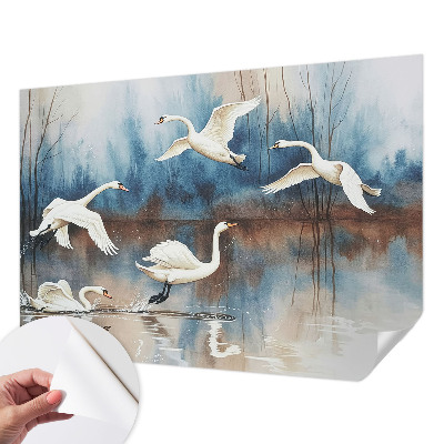 Fototapetai su skraidančiais paukščiais