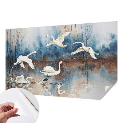 Fototapetai su skraidančiais paukščiais