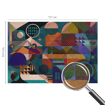 Savaime lipnus fototapetas Geometrinis menas