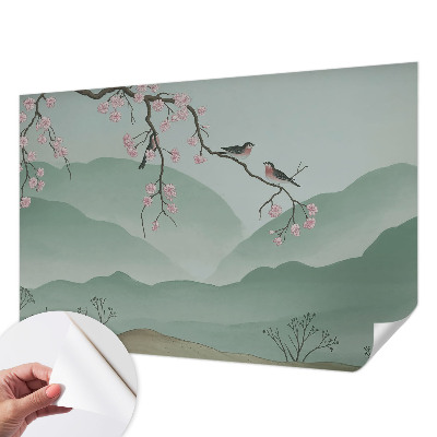 3D fototapetas sienoms su japoniška serenada