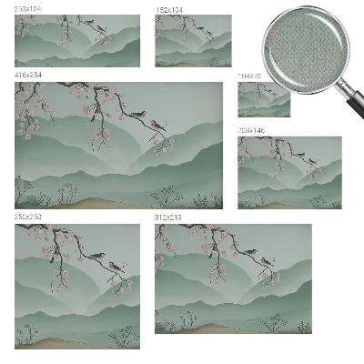 3D fototapetas sienoms Japoniška serenada