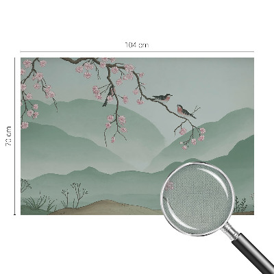 3D fototapetas sienoms su japoniška serenada