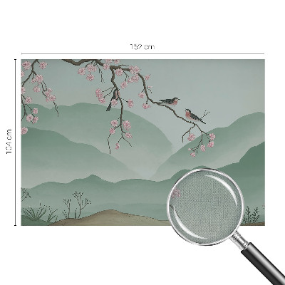 3D fototapetas sienoms su japoniška serenada
