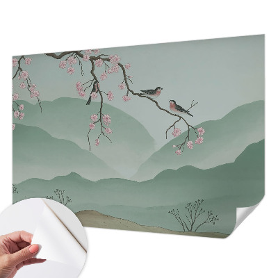 3D fototapetas sienoms su japoniška serenada