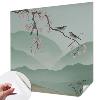 3D fototapetas sienoms su japoniška serenada