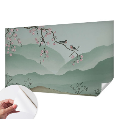 3D fototapetas sienoms su japoniška serenada