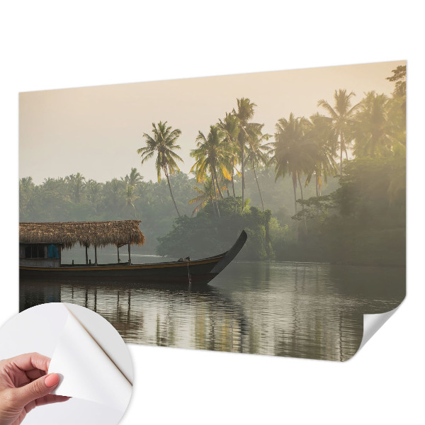 Savaime lipnus fototapetas Tropikų oazė