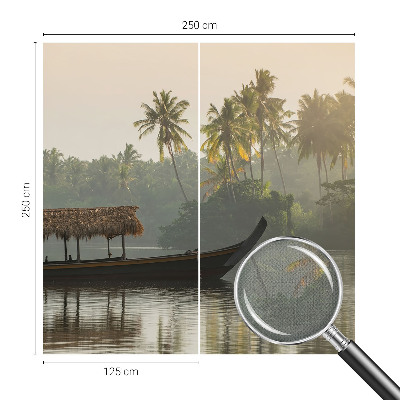 Savaime lipnus fototapetas Tropikų oazė