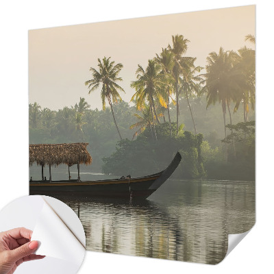 Savaime lipnus fototapetas Tropikų oazė