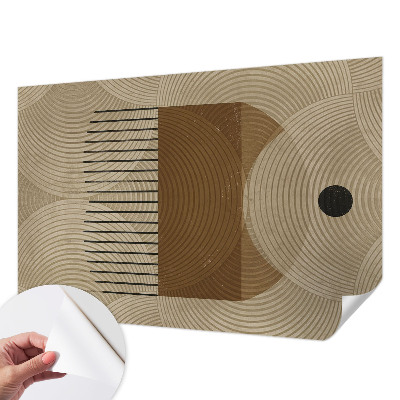 Fototapetai su harmoninga geometrine kompozicija