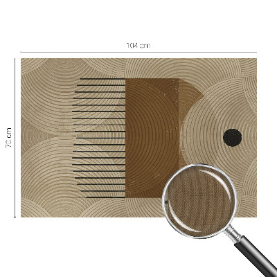 Fototapetai su harmoninga geometrine kompozicija