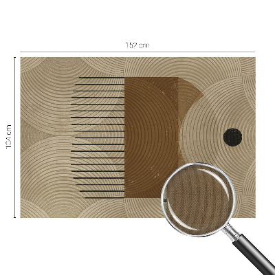 Fototapetai su harmoninga geometrine kompozicija