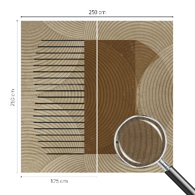 Fototapetai su harmoninga geometrine kompozicija