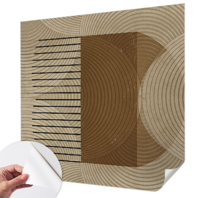 Fototapetai su harmoninga geometrine kompozicija