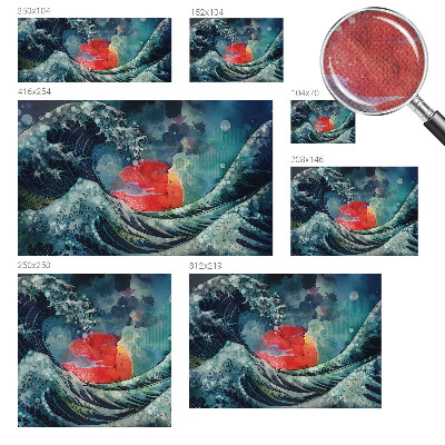 Savaime lipnus fototapetas Okeaniniskas Øst