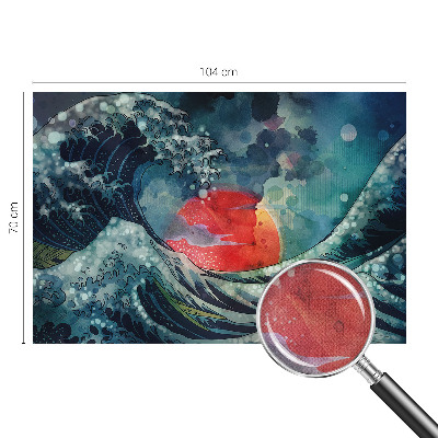 Savaime lipnus fototapetas Okeaniniskas Øst