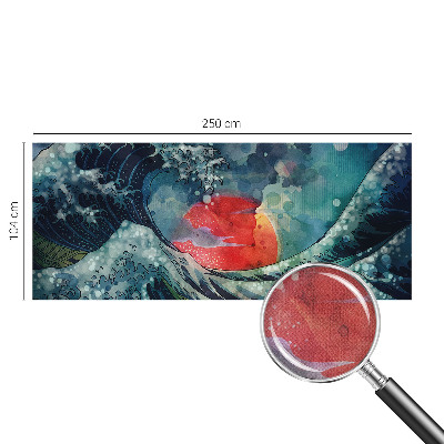 Savaime lipnus fototapetas Okeaniniskas Øst