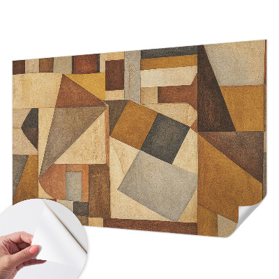 3D fototapetas sienoms su geometrine abstrakcija
