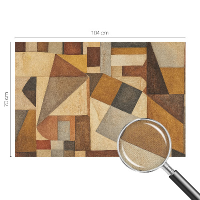 3D fototapetas sienoms su geometrine abstrakcija