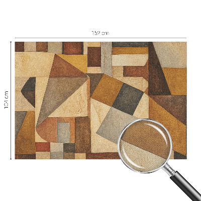 3D fototapetas sienoms su geometrine abstrakcija