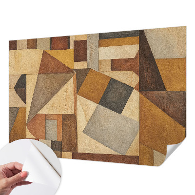 3D fototapetas sienoms su geometrine abstrakcija