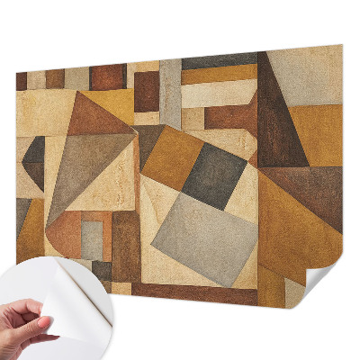 3D fototapetas sienoms su geometrine abstrakcija