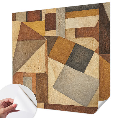 3D fototapetas sienoms su geometrine abstrakcija