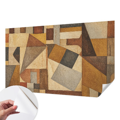 3D fototapetas sienoms su geometrine abstrakcija