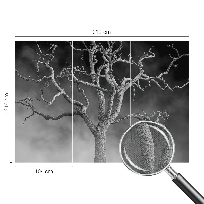 3D fototapetas su motyvu „Tåget træ“