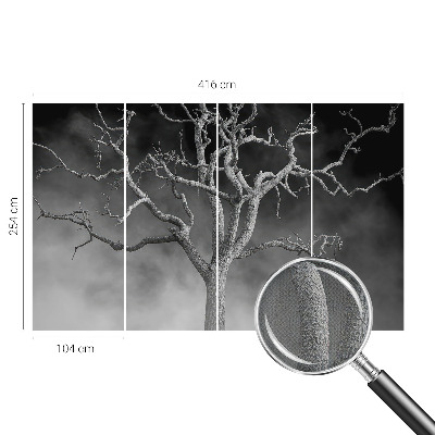 3D fototapetas su motyvu „Tåget træ“