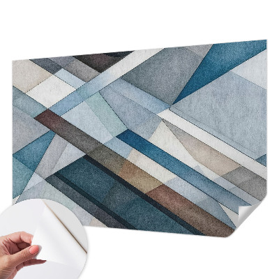 3D fototapetas sienoms su abstrakčios geometrijos motyvu