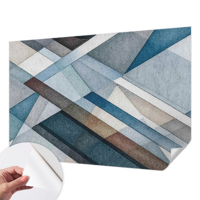3D fototapetas sienoms su abstrakčios geometrijos motyvu