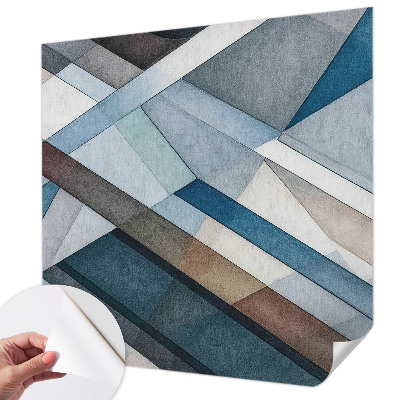 3D fototapetas sienoms su abstrakčios geometrijos motyvu